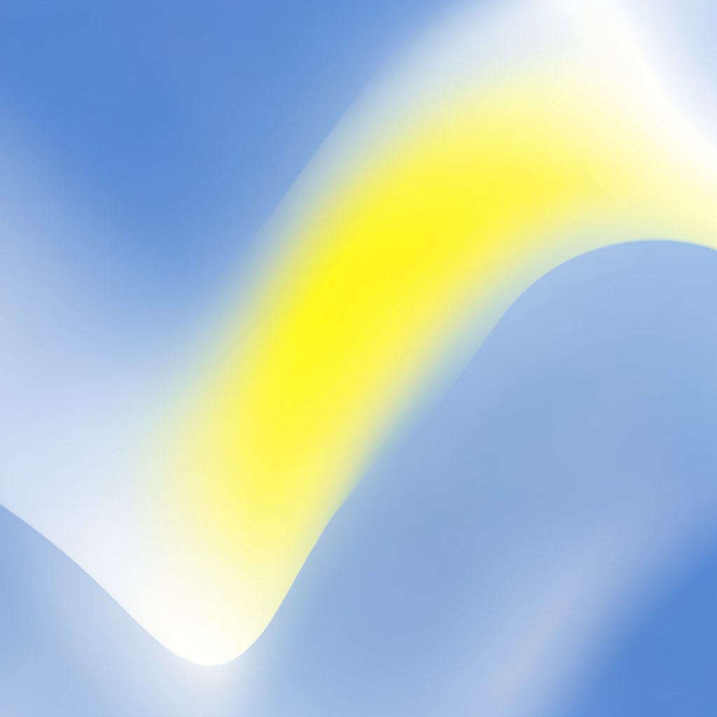 Abstract gradient in cool blue and silver tones, smooth and minimal.